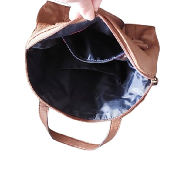 TOMMY HILFIGER Small Faux Leather Handbag - Picture 8 of 9